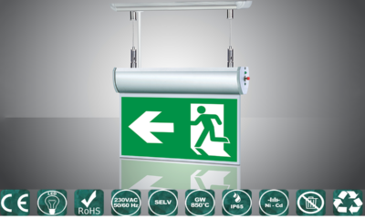 ALCOR Acil Durum Yönlendirme Armatürü