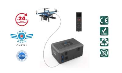 G7L Kablolu Aydınlatma Dronu